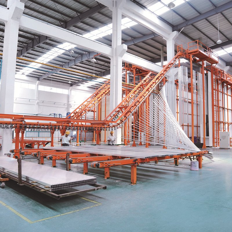 Powder coating booth